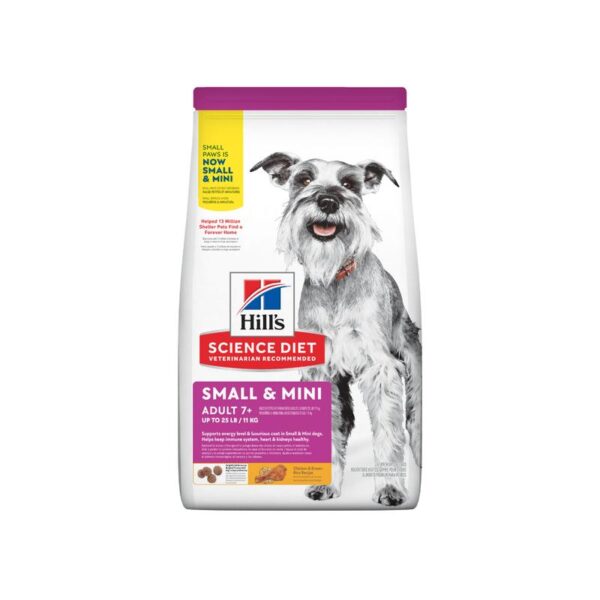 Comida Para Perro Hills SP 7+ Razas Mini Pollo 4,5 lb
